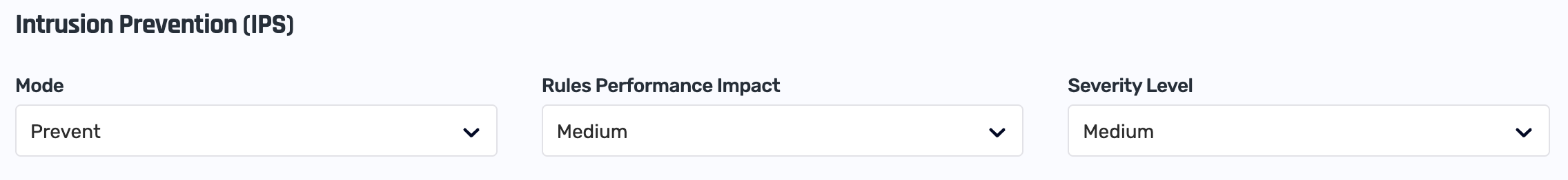 Rules-based Mode and Performance